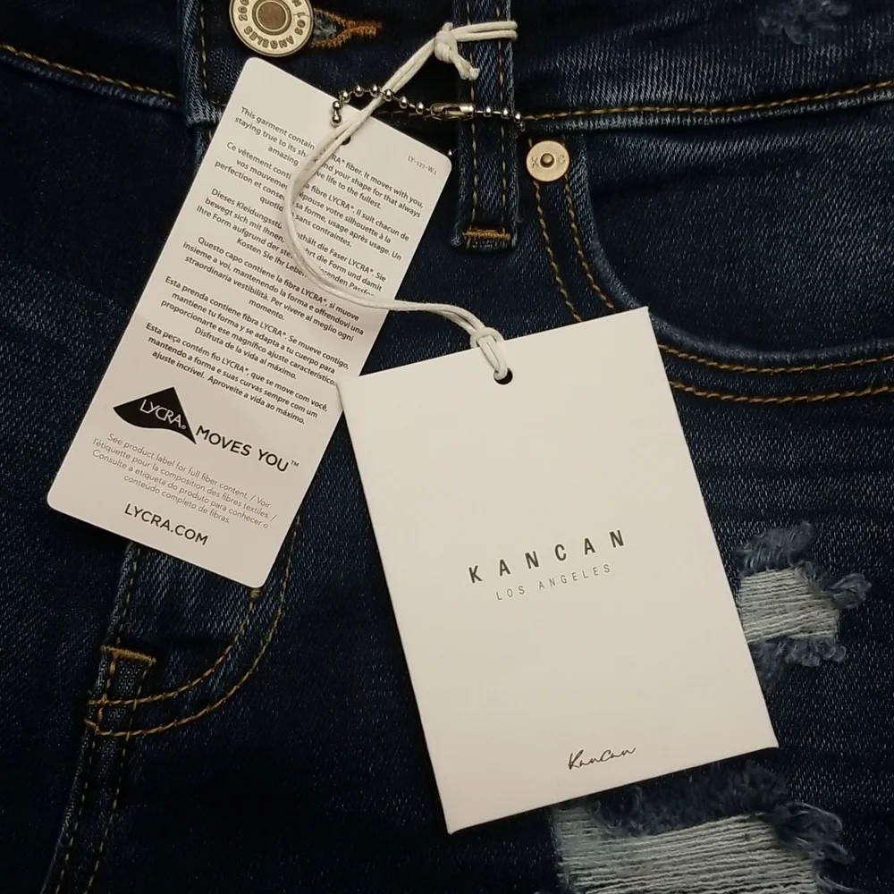KanCan distressed jeans, New with tags - Picture 10 of 12